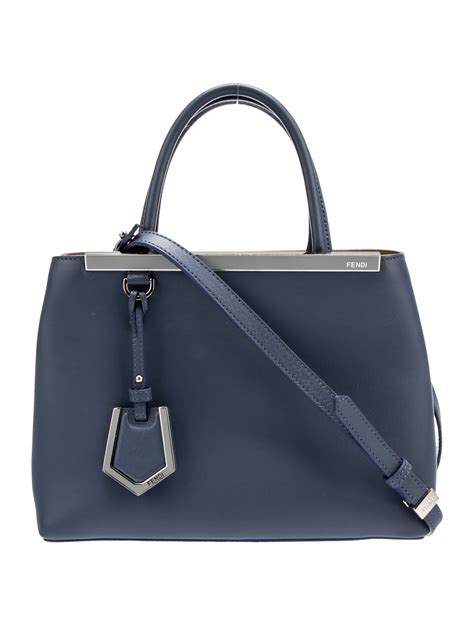 fendi petite 2jours blue|Fendi Petite 2Jours Tote .